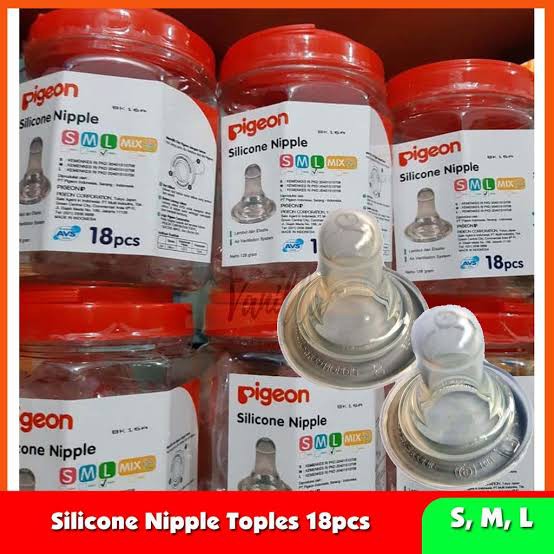 Pigeon Silicone Nipple 1pc