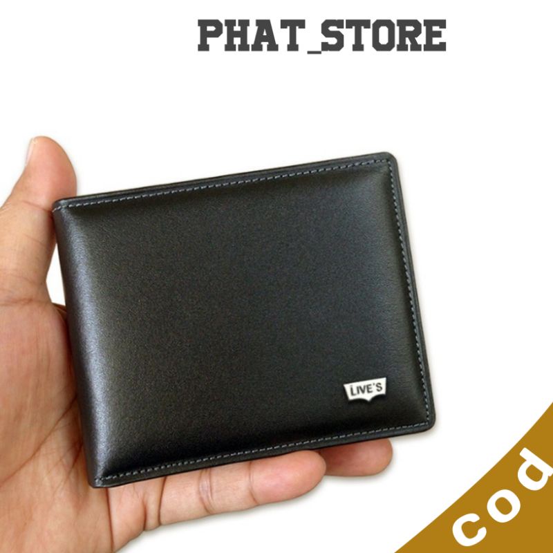 REAL PIC Dompet Pria VERSACE KW POLO LEVI'S KW Dompet