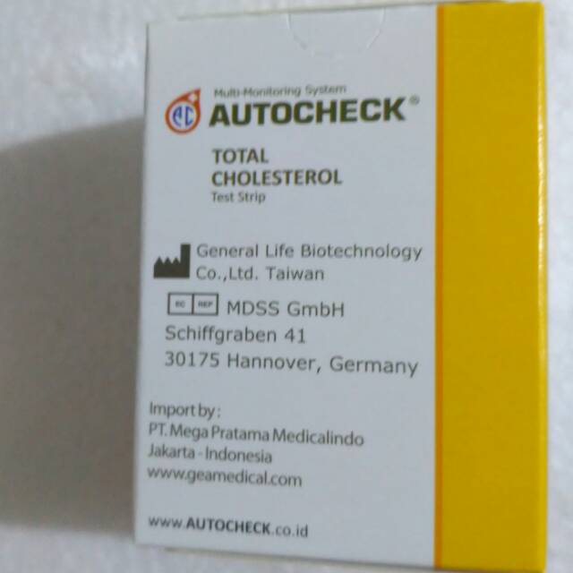 Auto check cholesterol