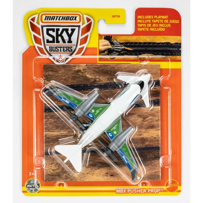 Matchbox Sky Busters Pusher Prop with Playmat