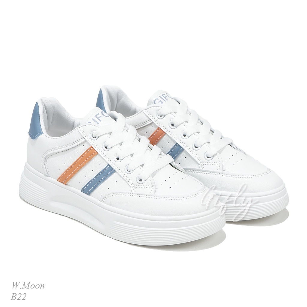 [GIFLY] DonHyun Sepatu Sneakers Wanita Korea Import B22-W.Moon