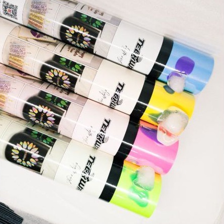 

Decoreating | Neon Cold Color Changing Craft Vinyl Premium Adhesive Sticker by Teckwrap