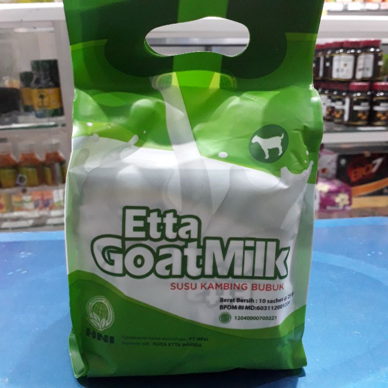 

Susu Kambing Ettawa Susu Etagot Original isi 10 Sachet, Pernapasan/Paru/Sendi dan Kesehatan Tubuh