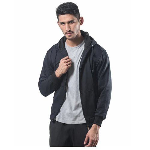 Jaket Polos Hitam Hoodie Polos Hitam Jaket Polos Pria Jaket Hoodie Zipper Polos Jaket Distro Jaket