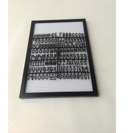 

Hot Sell.. (INCLUDE HURUF)LETTER BOARD PAPAN NAMA BAYI LUCU 40X28CM