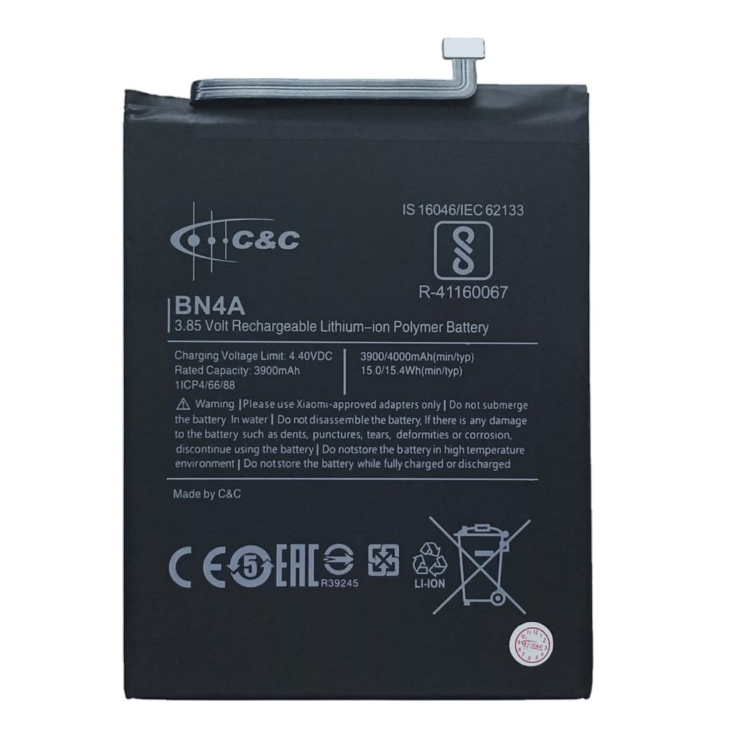 (NC) Batre battery baterai Double Power IC/C&amp;C Xiaomi Redmi Note 7 / 7 PRO BN4A