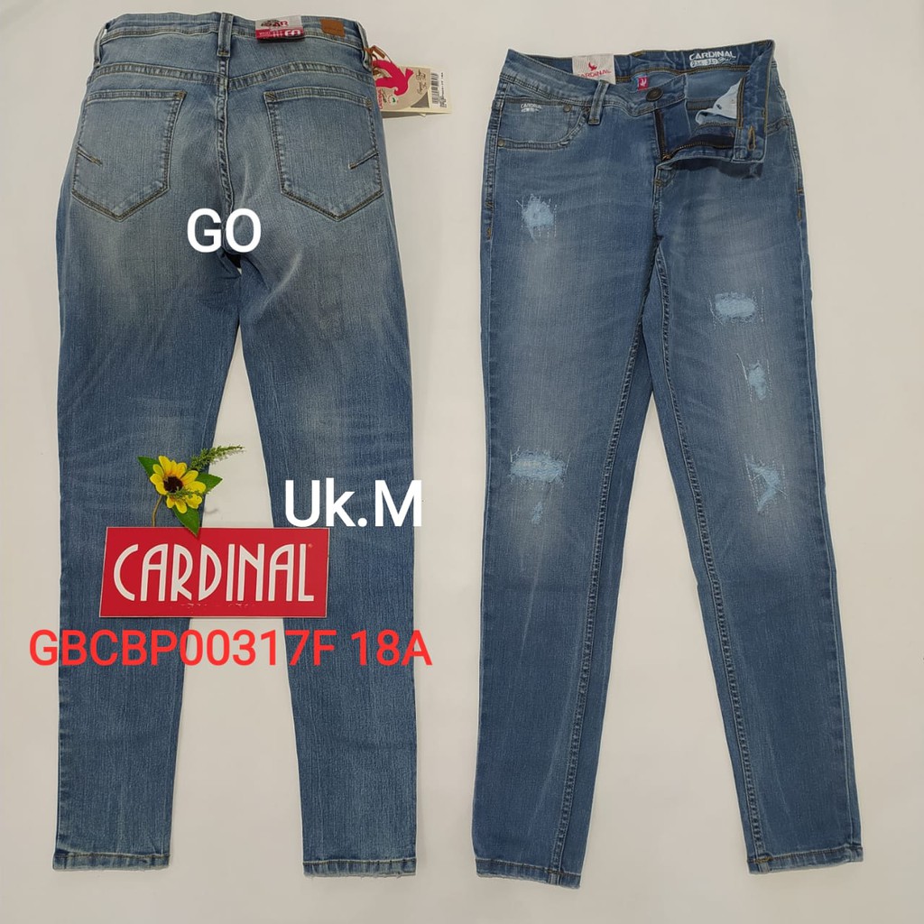 gof M CELANA JEANS CARDINAL Pensil Stretch Skinny Slimfit Mini Skinny Celana Panjang Perempuan Ladys