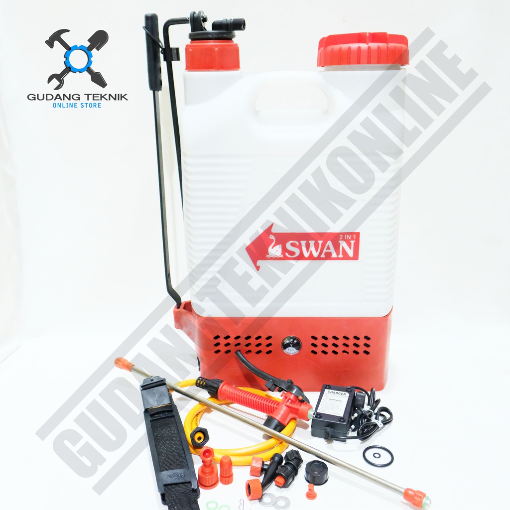 Swan MTB-16 / Sprayer Hama Elektrik Swan 2in1 / Semprotan Hama Elektrik dan Manual Swan 16L MTB 16 MTB16 SWAN