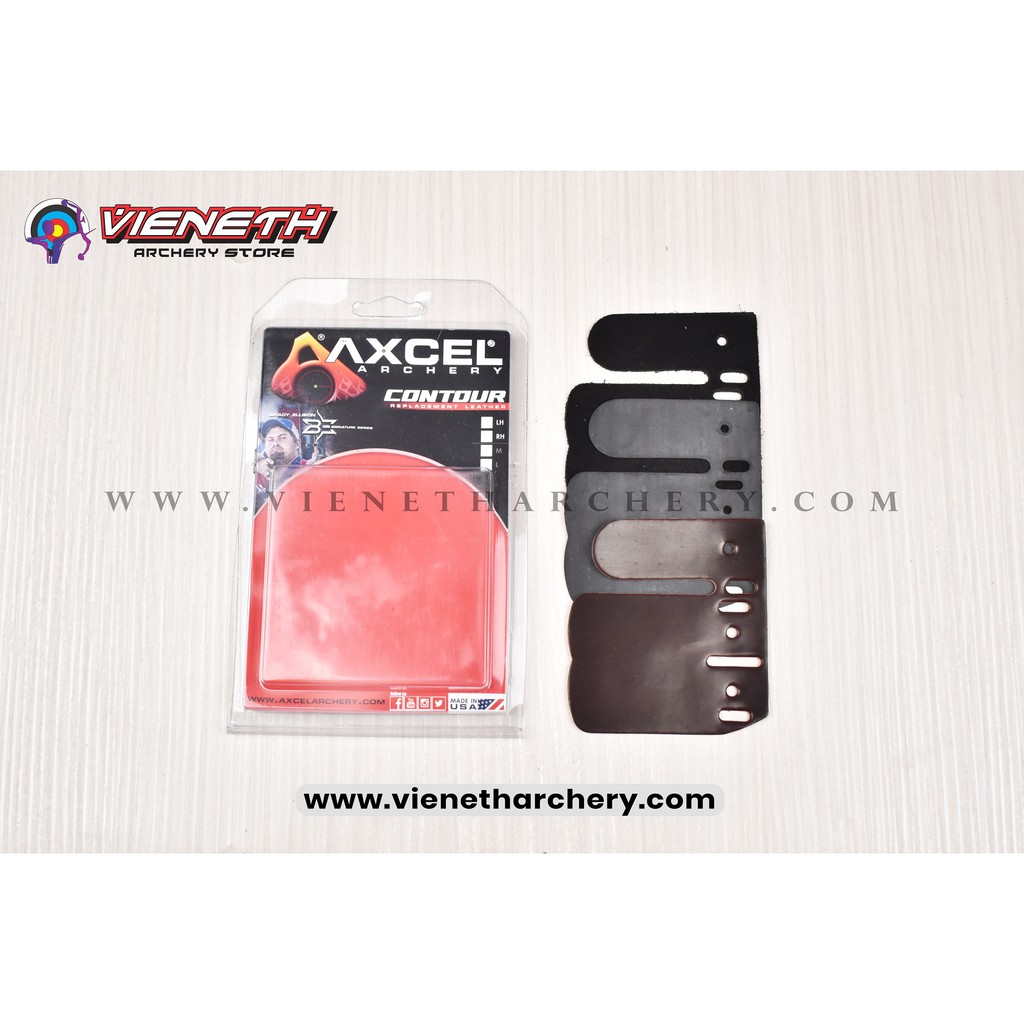 REPLACEMENT SET AXCEL CONTOUR FINGER TAB LEATHER / KULIT FINGERTAB