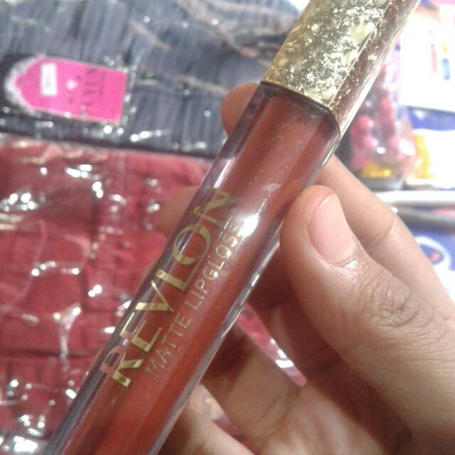 [ZNB] Lipstik Revlon matte lipgloss  nute murah