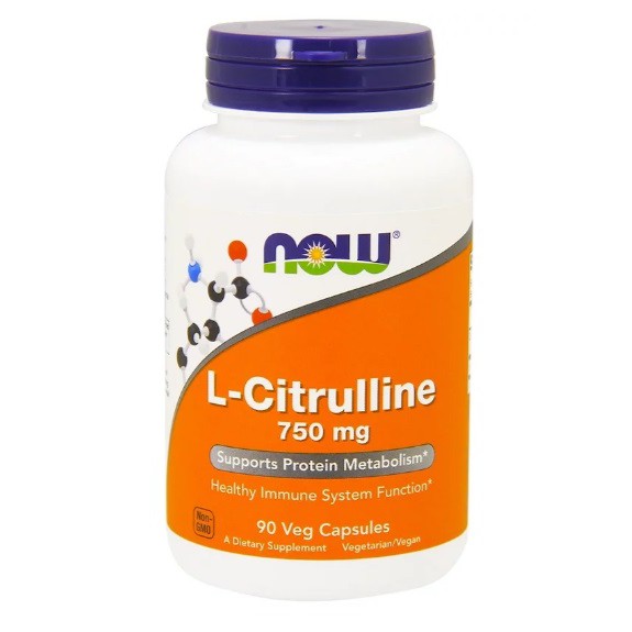 Now Foods L-Citrulline 750 mg 90 Veg Caps ORI USA Now Citrulline Now L-Citrulline