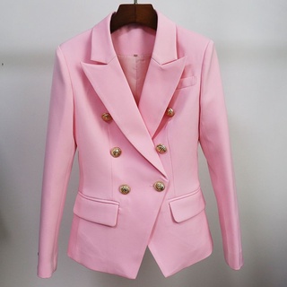 Jual Blazer Wanita Jas Balmain Jas Kancing Enam Jas Terbaru Blazers