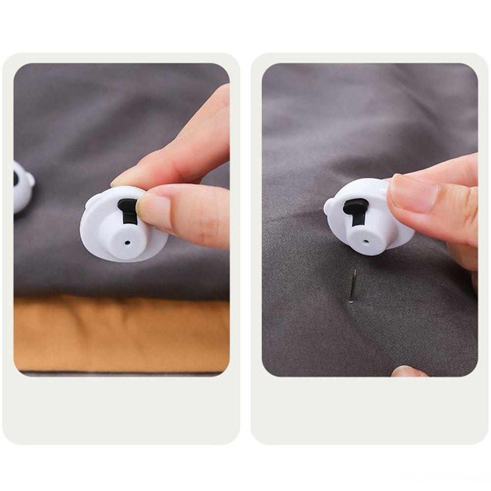 Solighter 8pcs Tempat Selimut Jamur Rumah Tangga Slip Resistant Slip Quilt Garment Panda Matras Clip