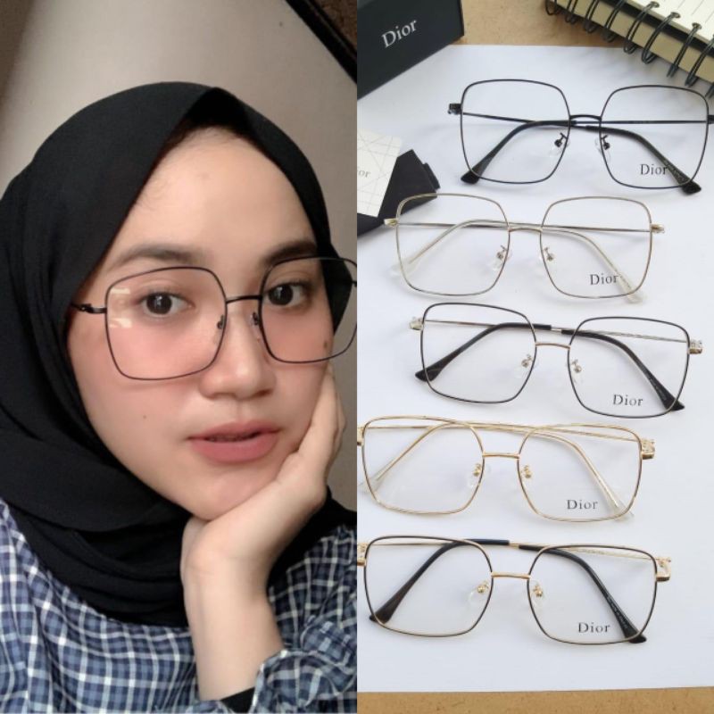 Frame kacamata photochromic 0095 kotak besar