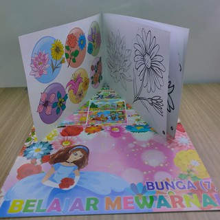 

Buku Mewarnai Anak 1 buku isi 6 lembar