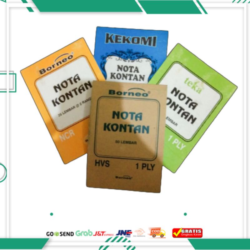 

Nota Kontan Excelindo High Quality ukuran sedang