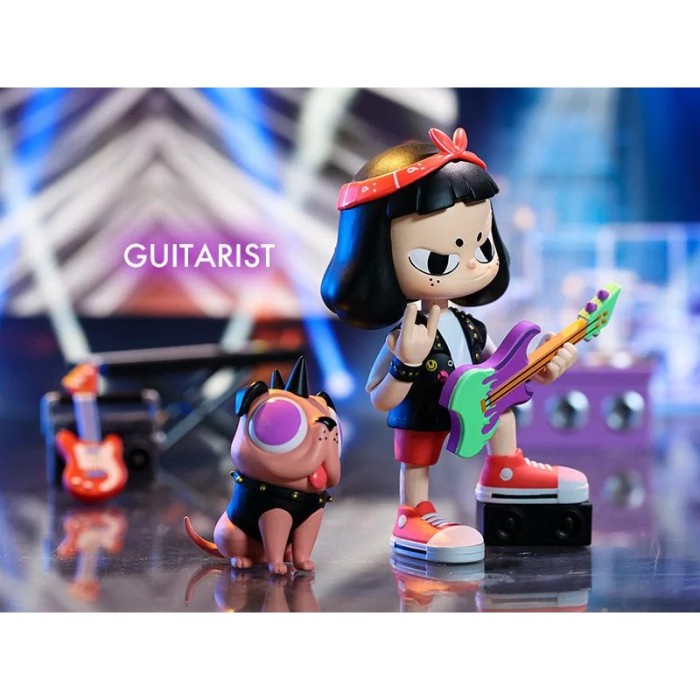 POP MART Vita Super Band Guitarist Designer Art Toy Blind Box Figure