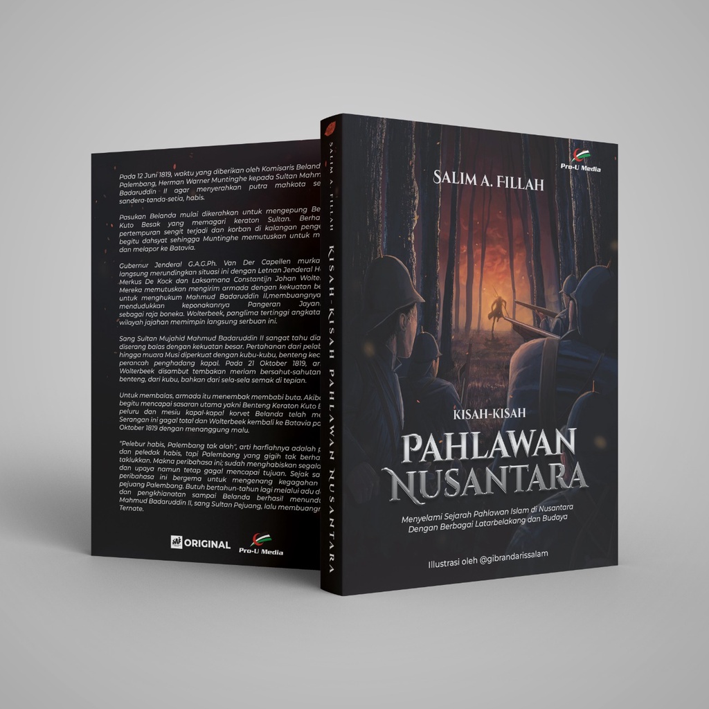 Buku Kisah-Kisah Pahlawan Nusantara - Salim A. Fillah - Pro U Media 100% Original