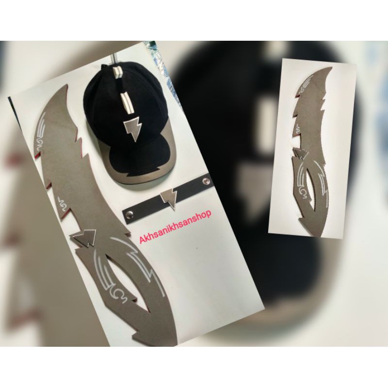 TOPI BOBOIBOY HALILINTAR +PEDANG HALILINTAR TERBARU