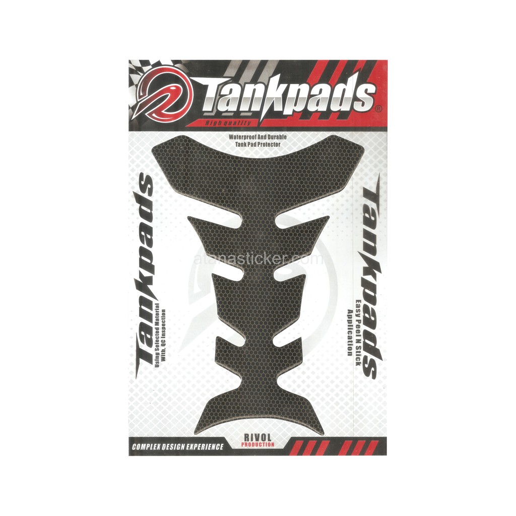 Tankpad Protector Sticker Carbon Kevlar