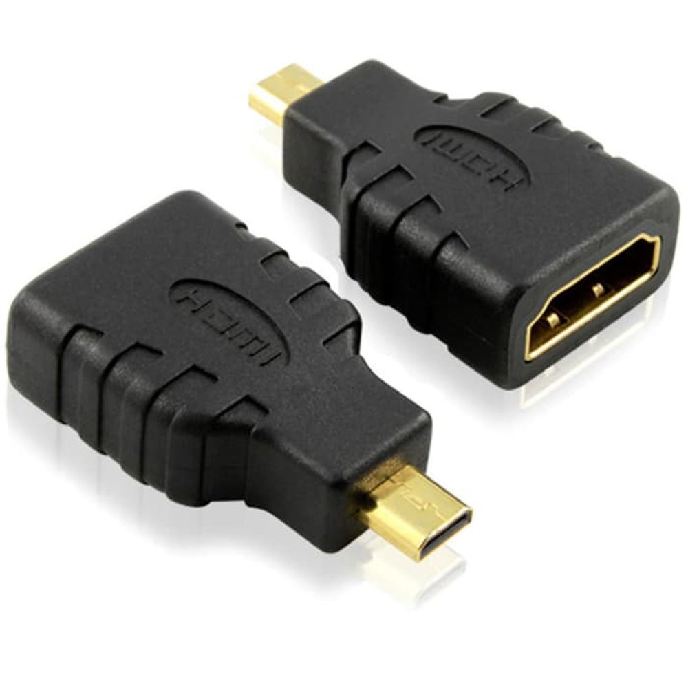 Converter HDMI F to HDMI Micro M   CONVERTER HDMI TO HDMI MICRO   CONNECTOR HDMI TO HDMI MICRO