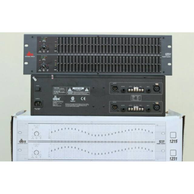 EQUALIZER DBX-1231 EQUALIZER DBX 1231 EKUALISER DBX-1231
