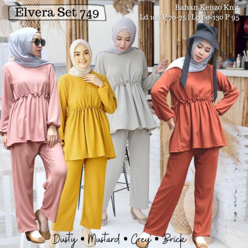 (BISA COD) ELVERA COMFORT SET