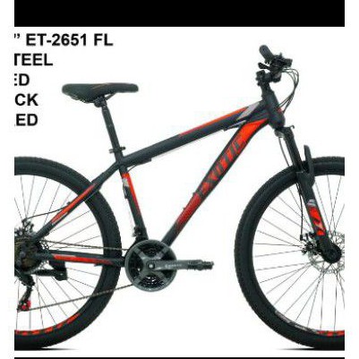 Sepeda Gunung MTB Exotic ET-2651 FL-3×7speed  27.5,inch