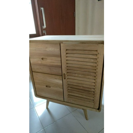 Lemari drawer jati | lemari Anak | Rak Sepatu | Lemari retro