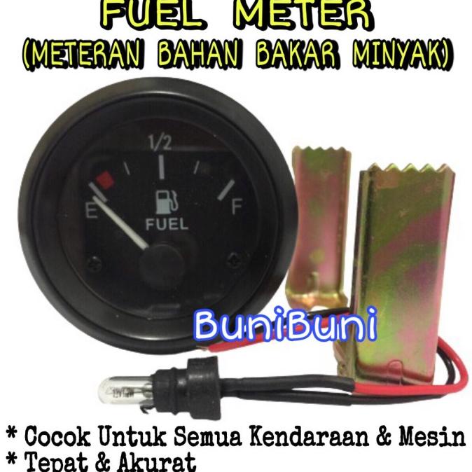 Ampere Meter Minyak Bensin / Fuel Meter Indikator Bensin Mobil & Motor - MURAH