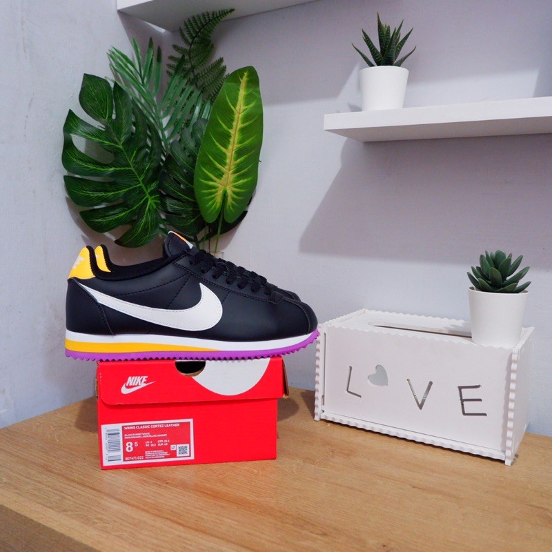 nike cortez black summit original