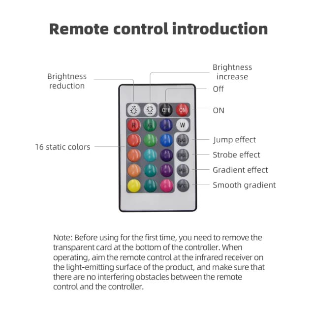 NEW RGB Sunset Light Second Generation wih Remote Control / Lampu Tidur Sunset RGB