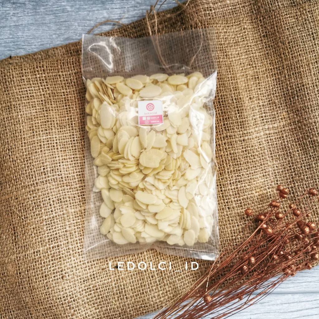 

KACANG ALMOND SLICE MENTAH | KACANG ALMOND IRIS MENTAH 100 GRAM