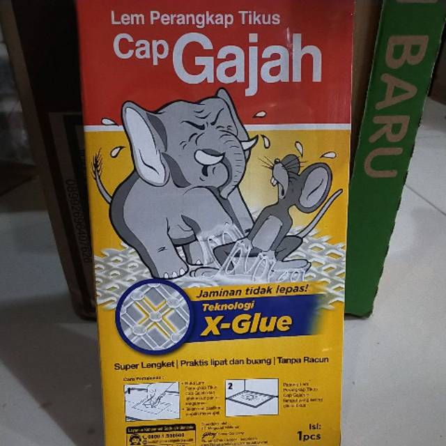 Lem Perangkap Tikus Cap Gajah