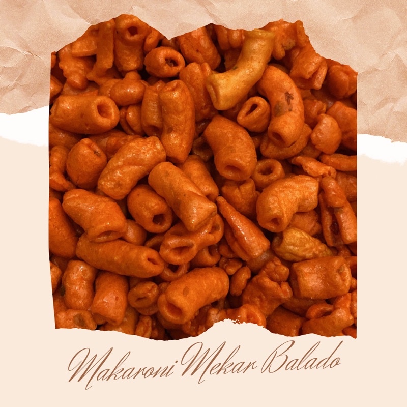 

Makaroni Mekar Balado 100g