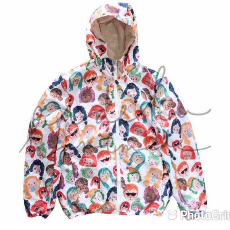 pl vvgc wind breaker jaket ideku handmade (serilama)