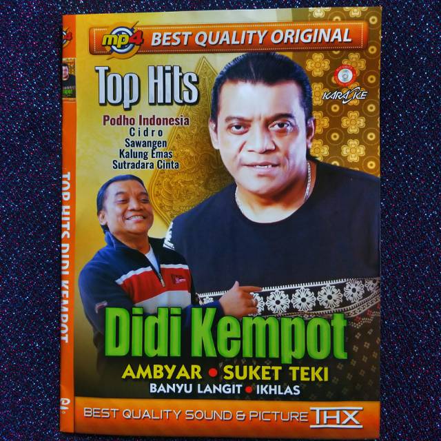 Kaset Dvd Vcd Mp4 Lagu Top Hits Didi Kempot Terbaru Terlaris