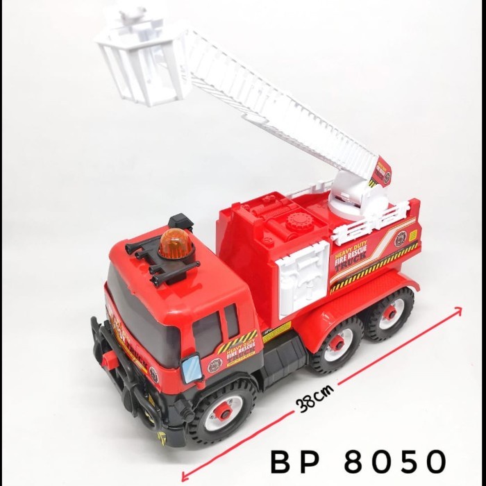 Mainan Anak Mobil Pemadam Kebakaran - Fire Rescue Truck BP8050