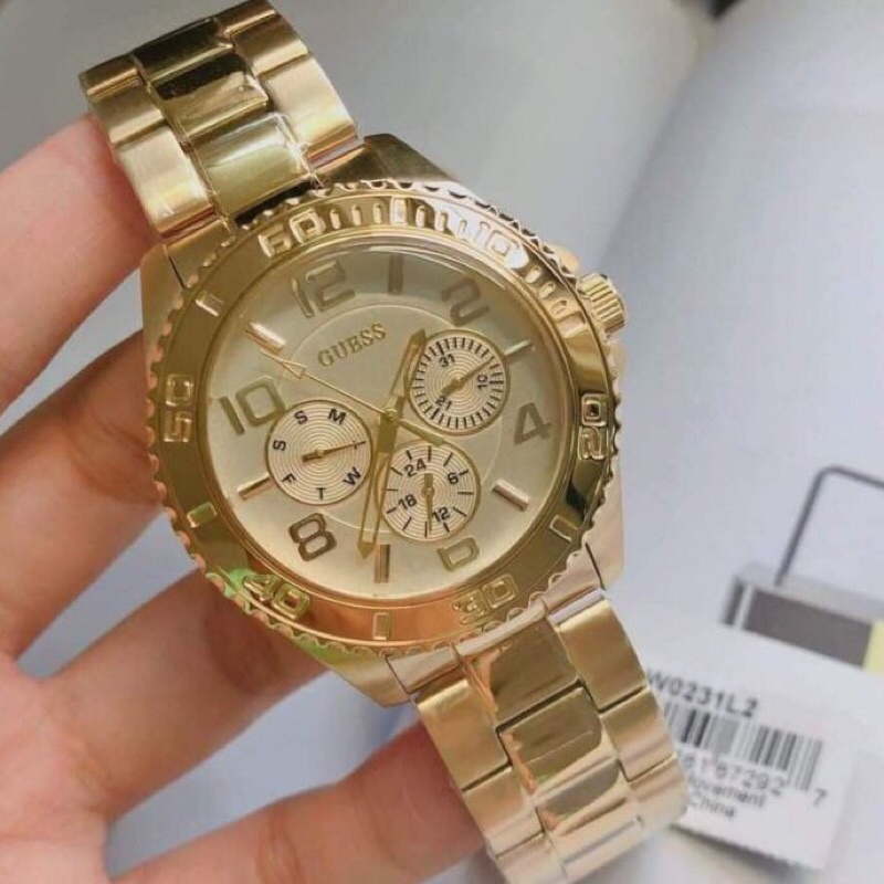 JAM TANGAN PRIA GUESS W0231L2 ORIGINAL GARANSI 1 TAHUN KELENGKAPAN FULLSET