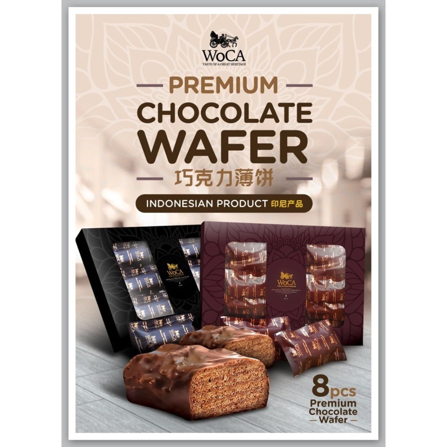 

Woca Wafer Coklat Preum Lk Chocolate