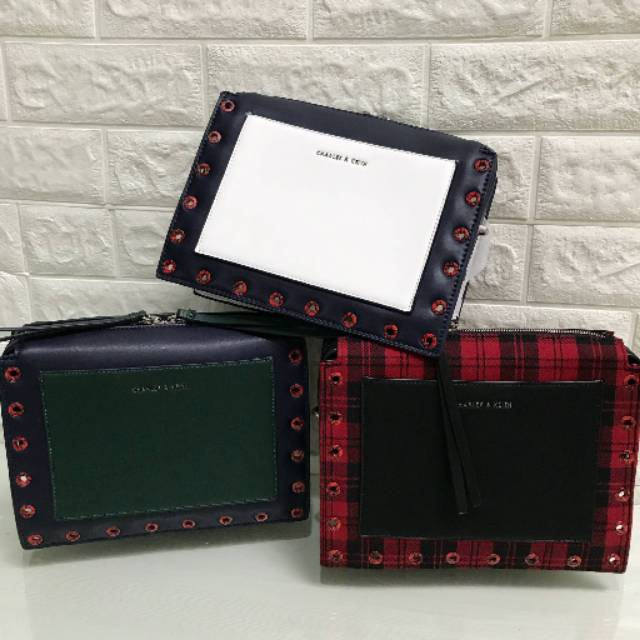 charles and keith embellished crossbody bag