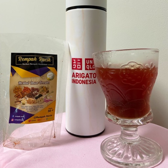 

Rempah Racik Herbal Imun Booster