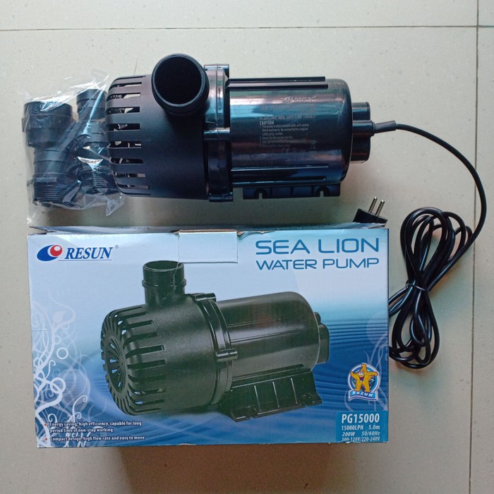 Resun PG 15000 Pompa Air Celup Kolam Sea Lion Pond Water Pump PG15000