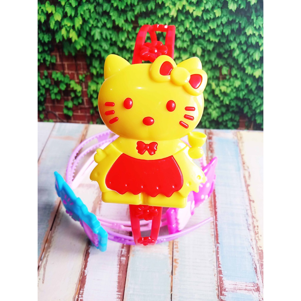 Isi 3 pcs Bando Anak Fancy Karakter Multiwarna