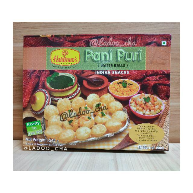 Pani Puri Instant Haldirams Shopee Indonesia