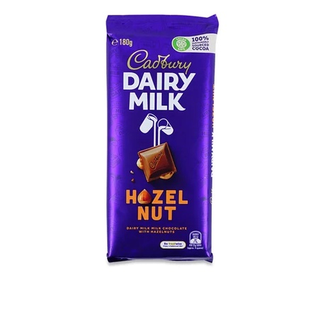 

Cadbury Dairy Milk Hazelnut Chocolate 180 g