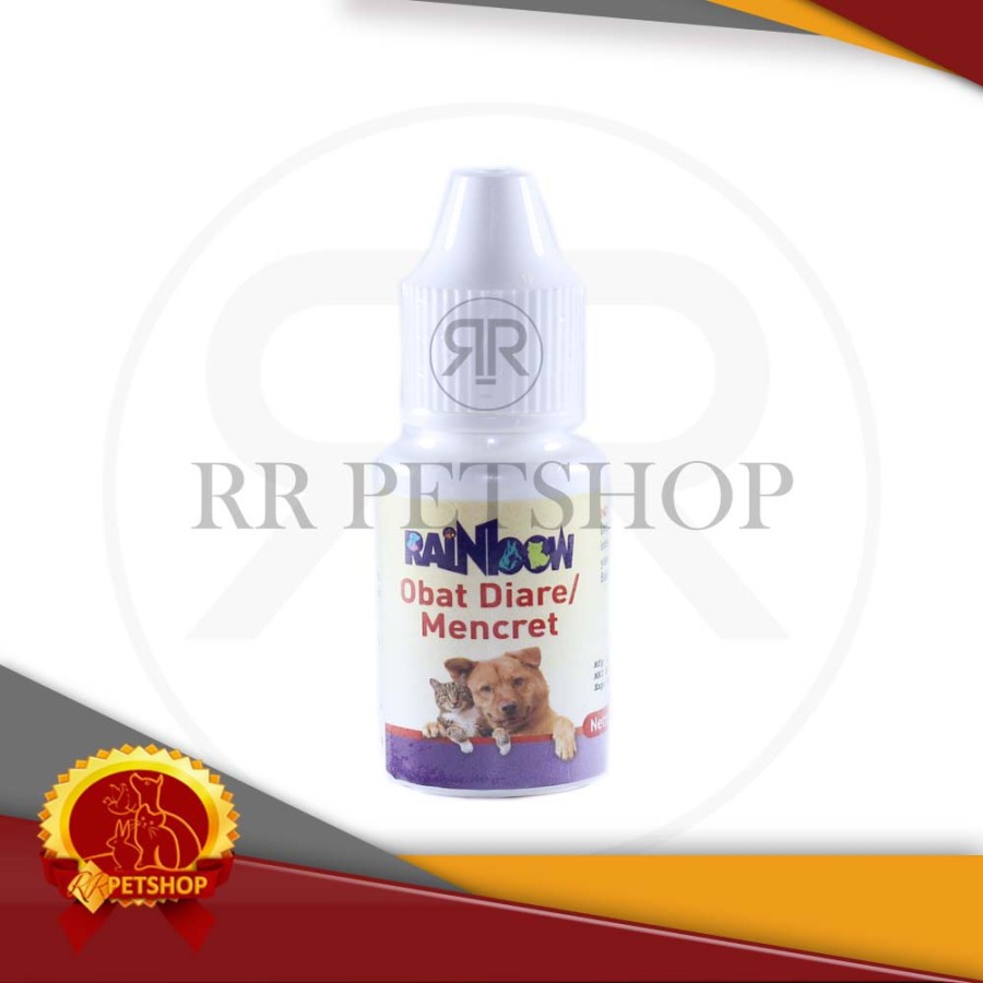 Obat Diare mencret Gangguan Pencernaan Kucing Anjing Rainbow 8 Ml