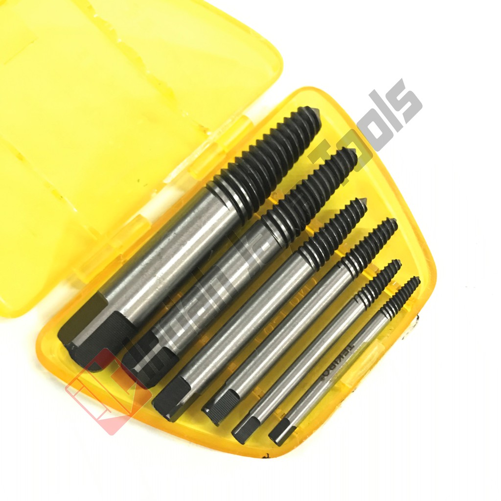 TEKIRO Tap Balik 6 Pcs - Screw Extractor Hand Tap