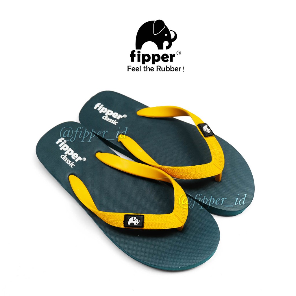  Sandal  Fipper  Classic Original for Man Woman Green 