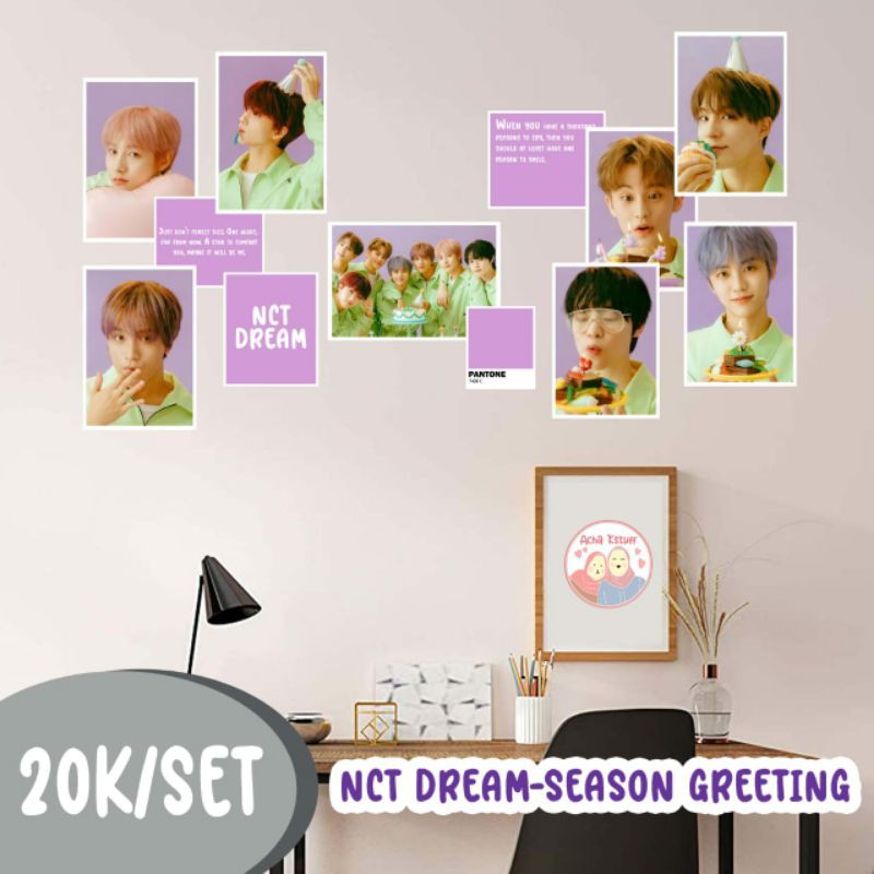 NCT DREAM SSG 2021 poster kpop hiasan dinding aesthetic